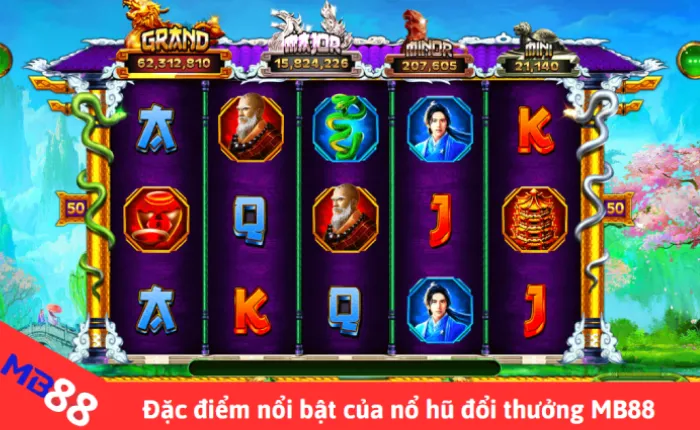 Nổ hũ đổi thưởng MB88 – Xu hướng game slot đổi thưởng 2024 2 Đặc điểm nổi bật của nổ hũ đổi thưởng MB88