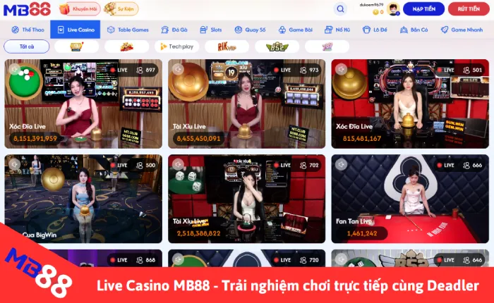 Casino trực tuyến – Trang web casino uy tín hàng đầu 3 Casino MB88