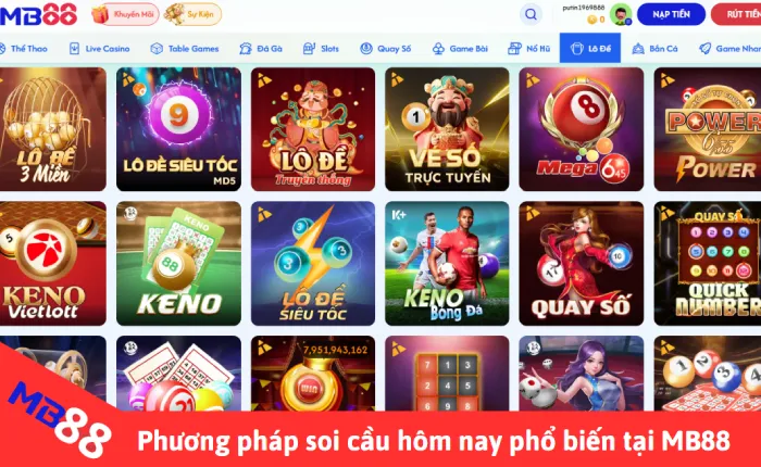 Soi cầu hôm nay MB88 - Bí quyết chơi lô đề online 2 phương pháp soi cầu hôm nay phổ biến tại MB88